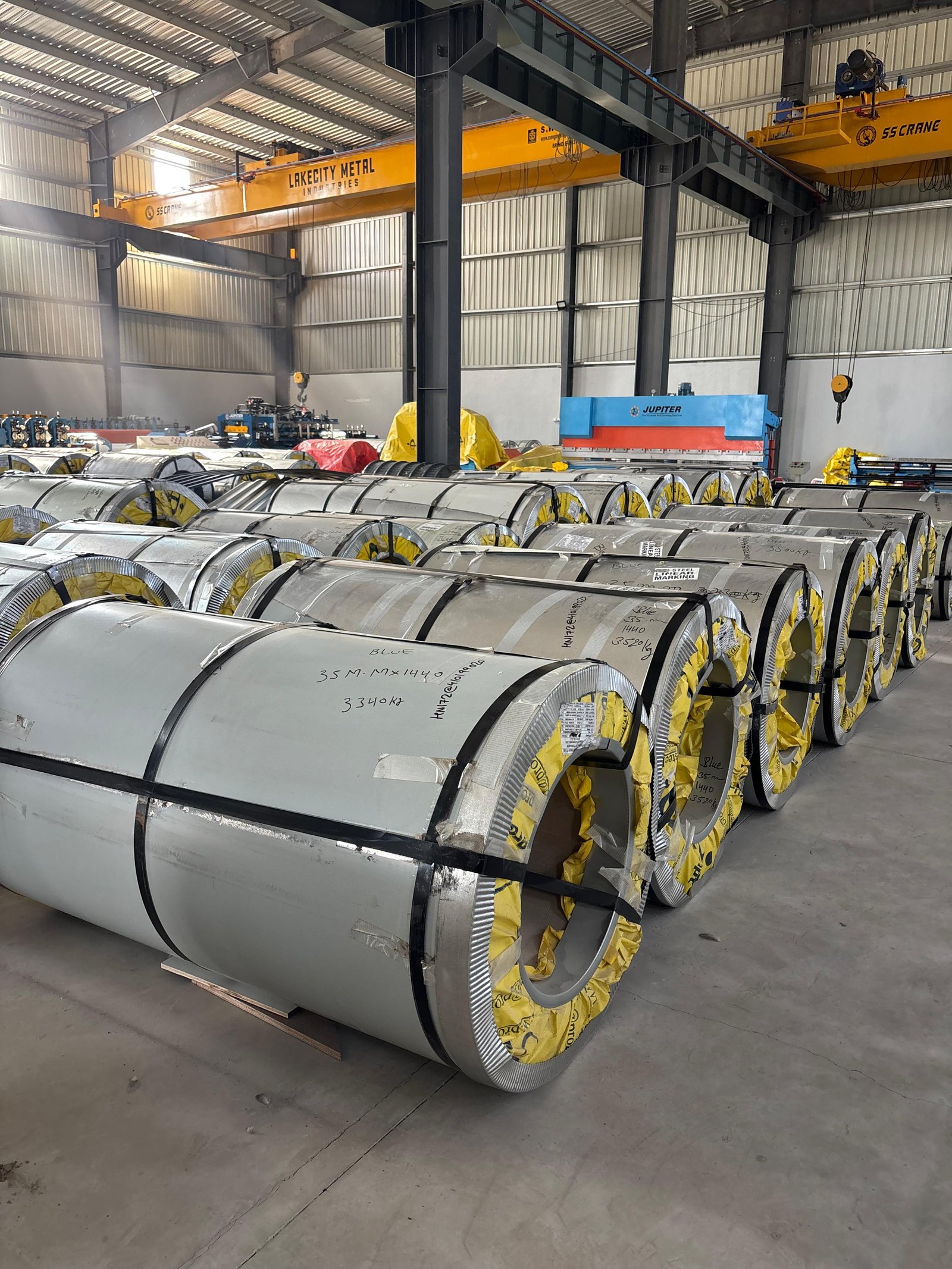 Steel Plant Roofing