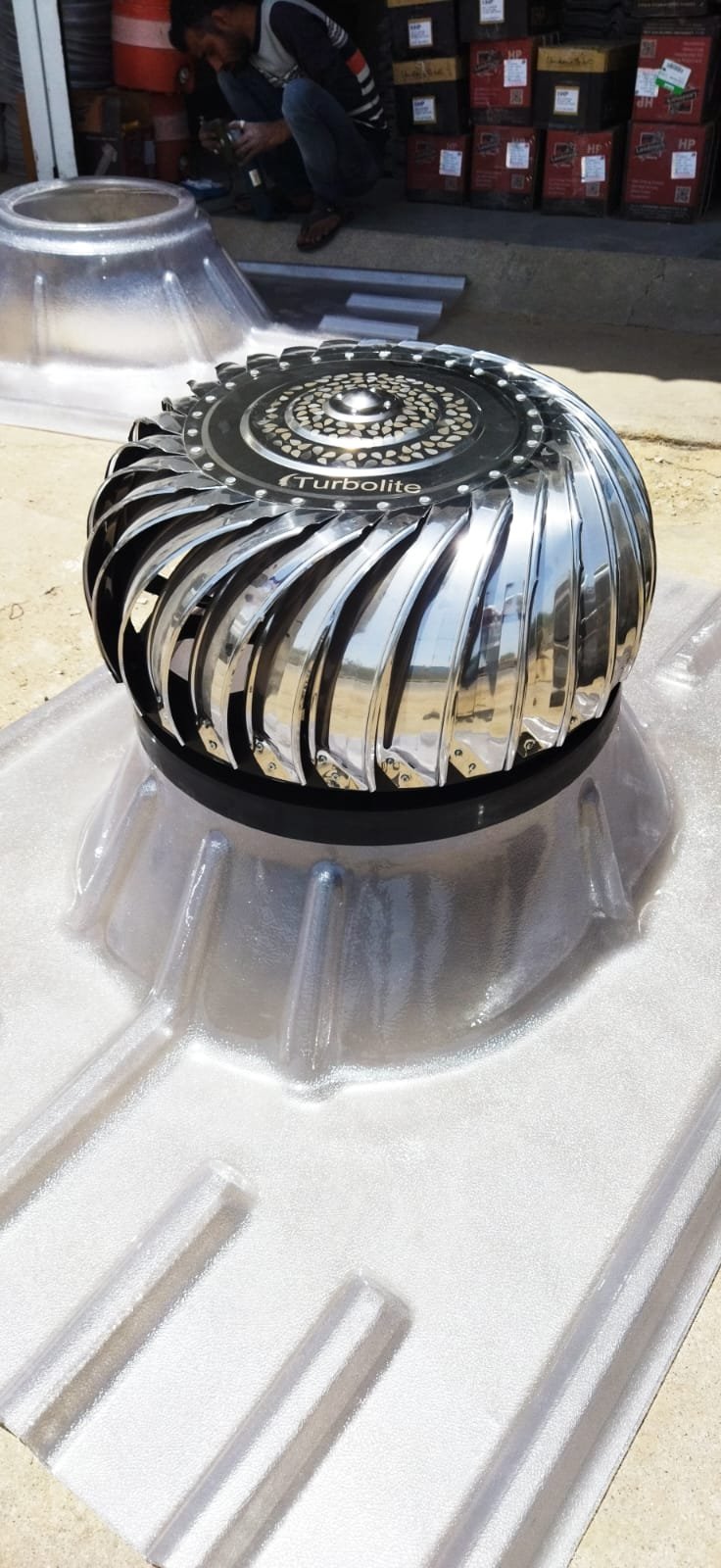 Turbo Ventilator Installation