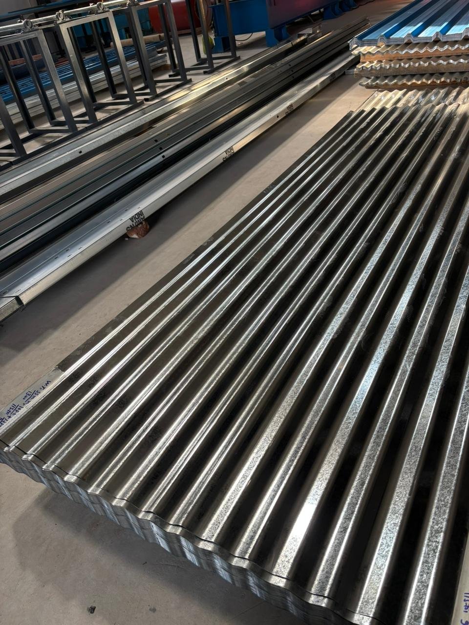 Corrugated GI Sheet Work, Bhandara
